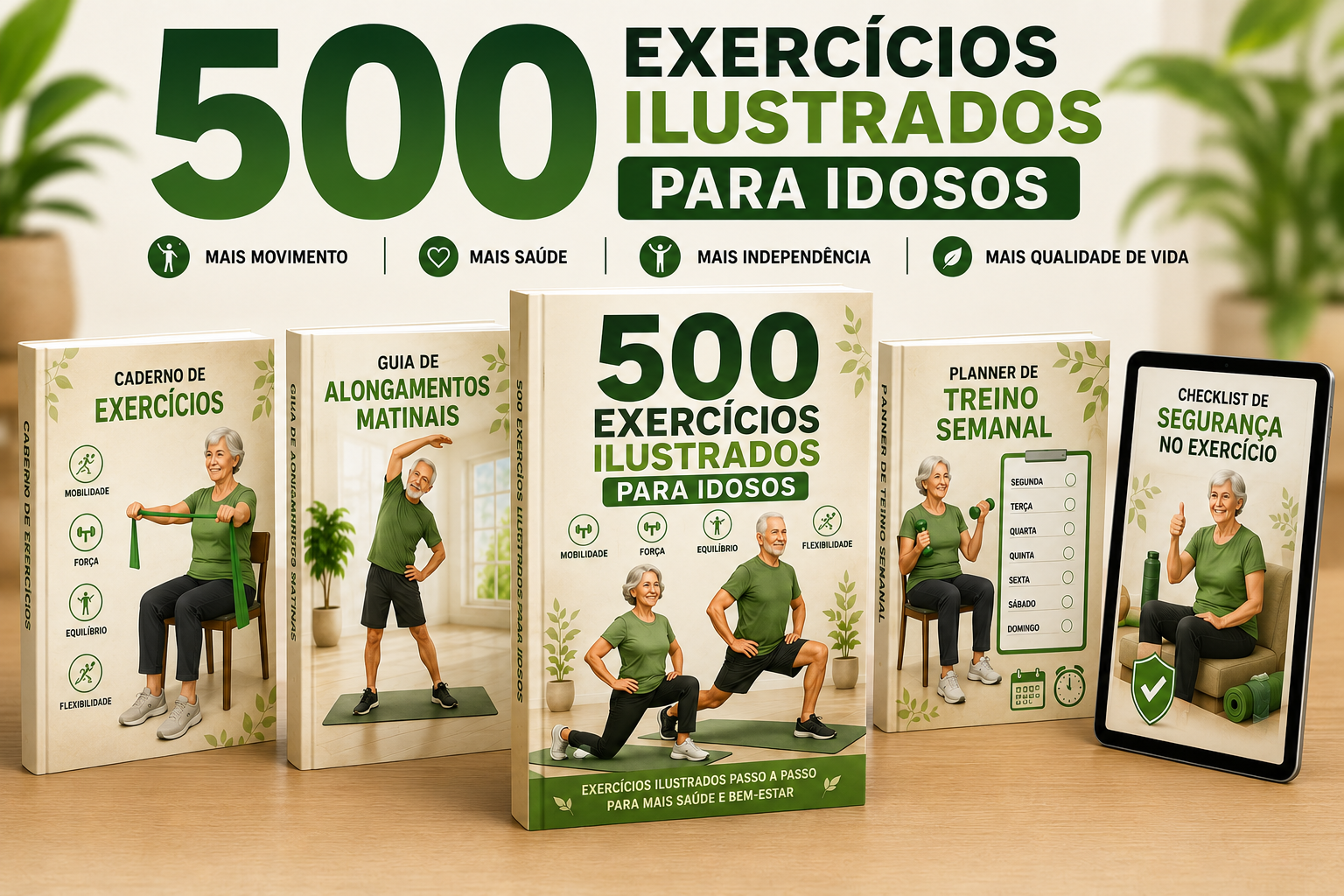 Plano completo com 4 bônus exclusivos