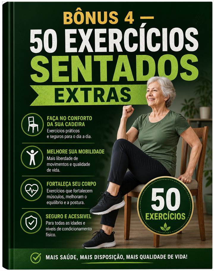 50 Exercícios sentados extras