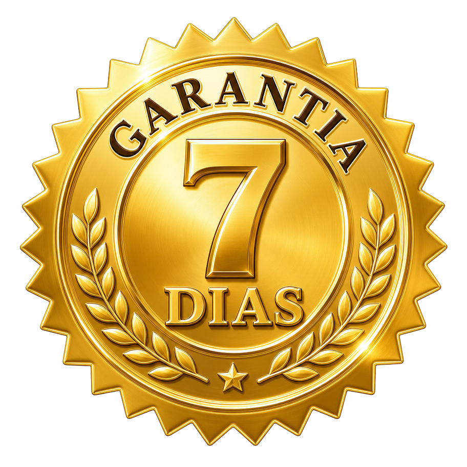 Selo de garantia de 7 dias